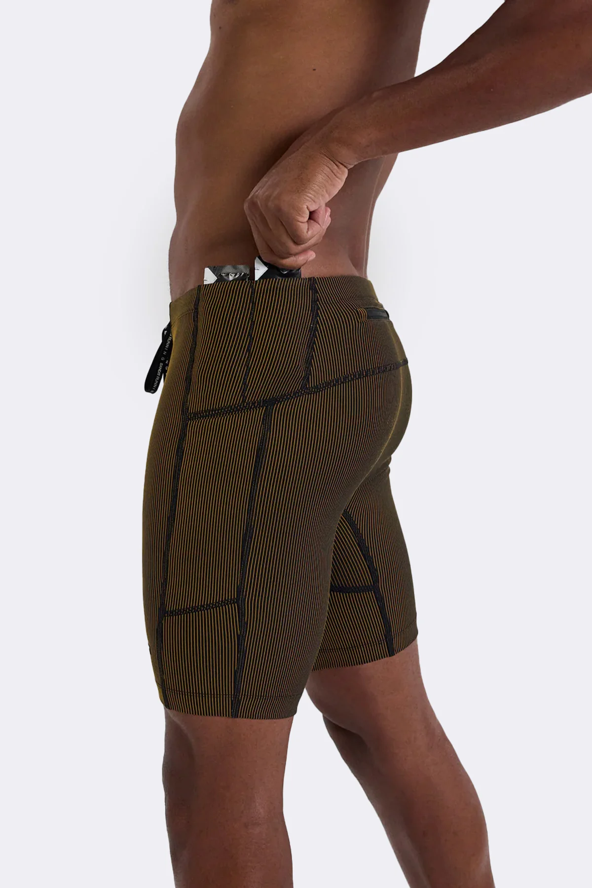Bandit Striped Cadence™ 7 Pocket Half Tights - Image 5