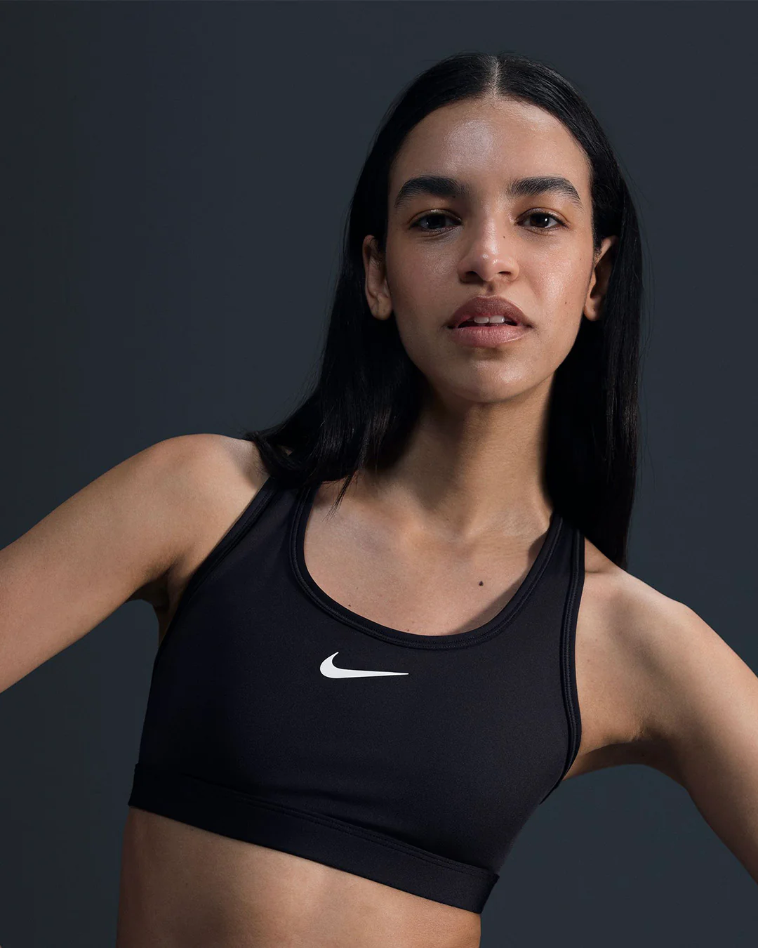 Nike Swoosh Medium Support Bra - Image 3