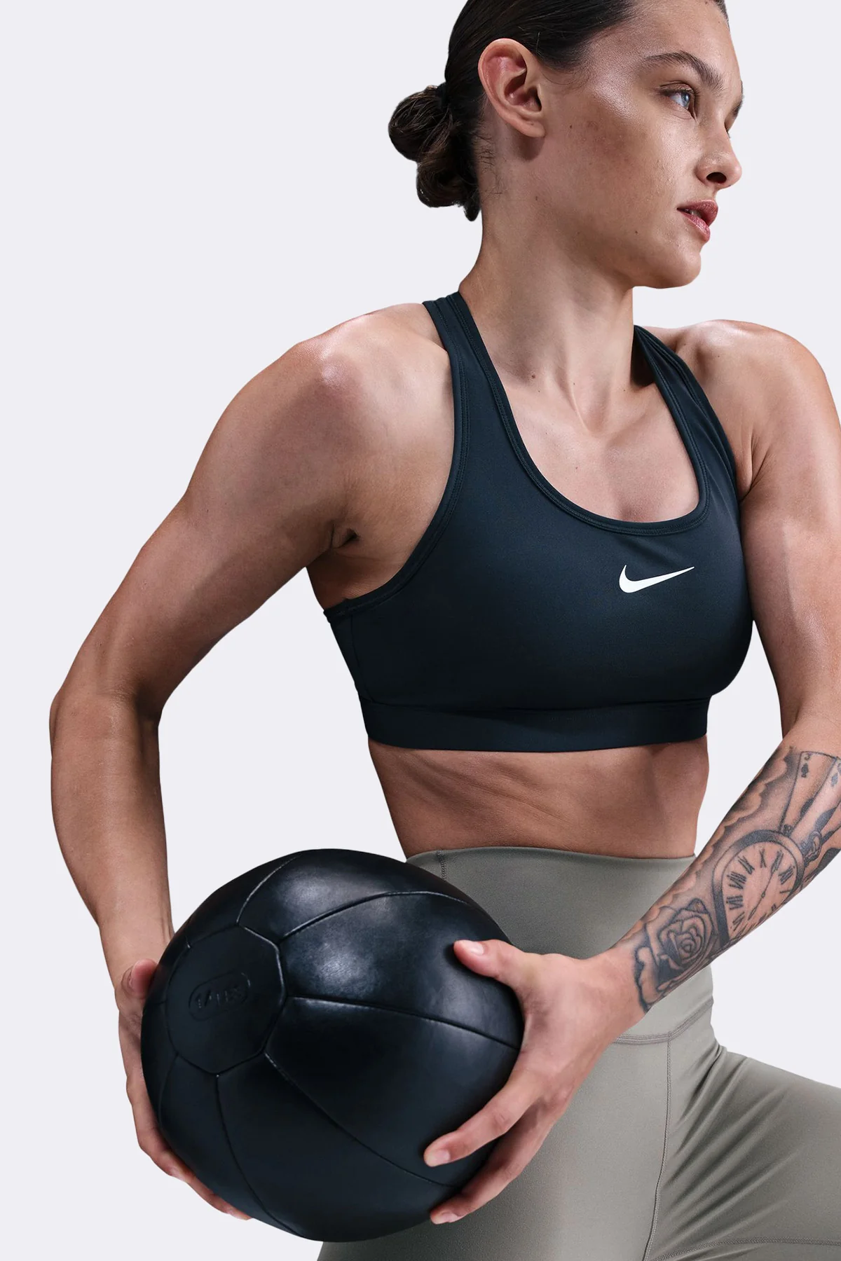 Nike Swoosh Medium Support Bra - Image 3