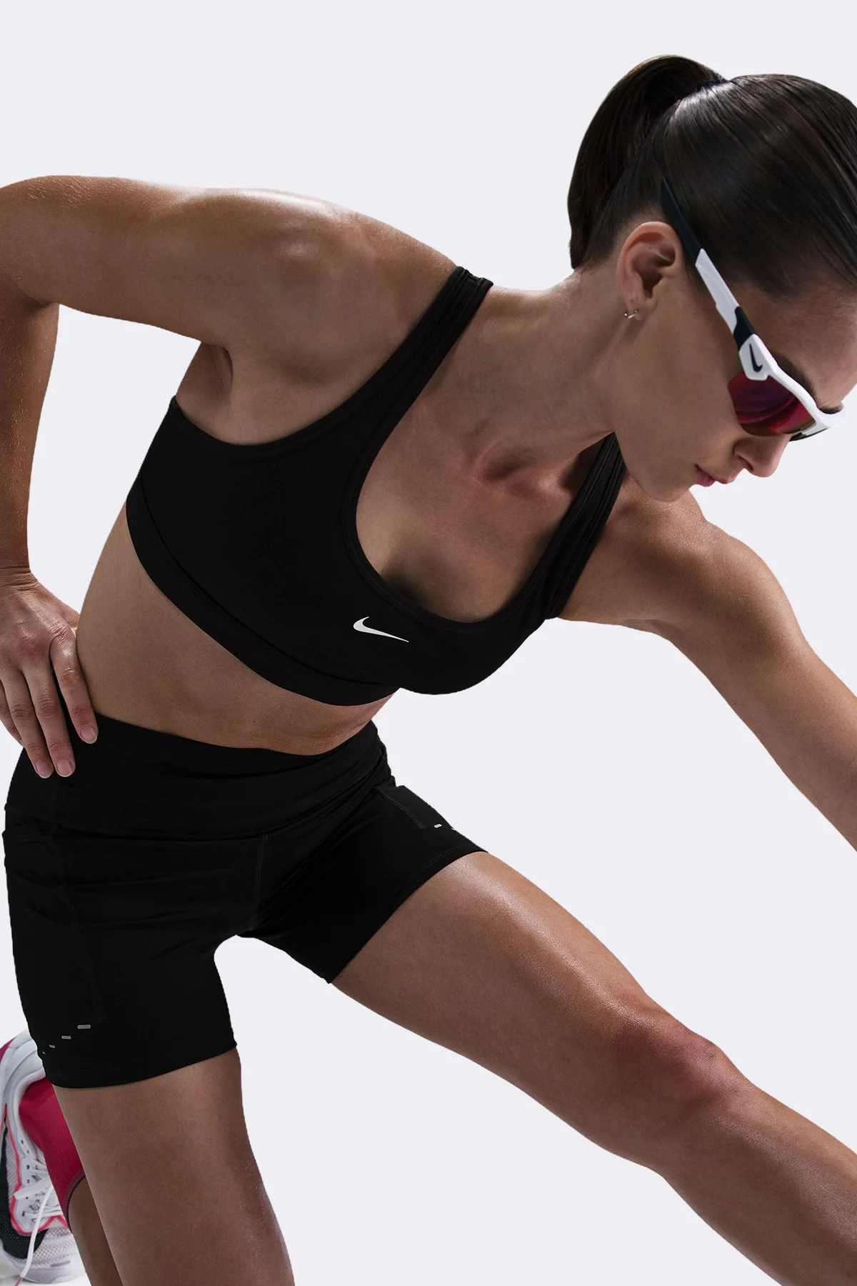 Nike Women's High Rise 4" Shorts - Image 3